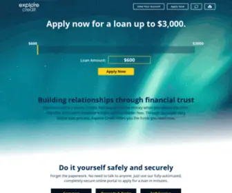 Explorecredit.com(Explorecredit) Screenshot