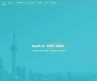 Explorecrs.com(International Education Jobs in the Middle East and Asia) Screenshot