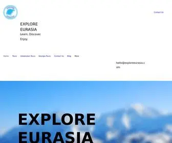 Exploreeurasia.com(Explore Eurasia) Screenshot