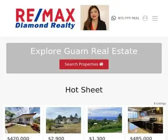 Exploreguamrealestate.com(Diamond Reality) Screenshot