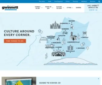 Exploregwinnett.org(Explore Gwinnett) Screenshot