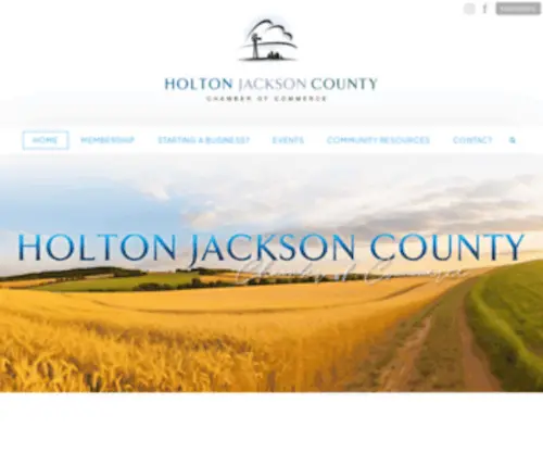 Exploreholton.com(Jackson County Chamber of Commerce) Screenshot