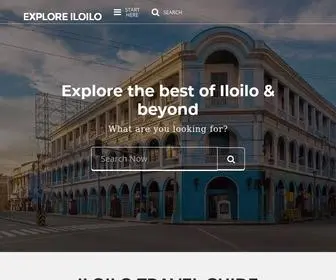 Exploreiloilo.com(Explore Iloilo) Screenshot