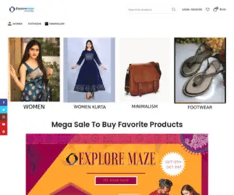 Exploremaze.com(Exploremaze) Screenshot