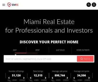 Exploremiamirealestate.com(Miami Beach condos for sale and rent) Screenshot