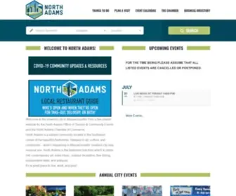 Explorenorthadams.com(The North Adams Chamber of Commerce) Screenshot
