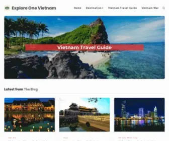 Exploreonevietnam.com(Explore One Vietnam) Screenshot