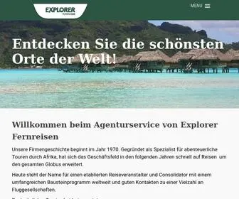 Explorer-Agentur.de(Startseite) Screenshot
