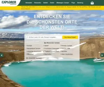 Explorer-Fernreisen.com(Explorer Fernreisen) Screenshot