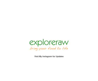 Exploreraw.com(Exploreraw) Screenshot