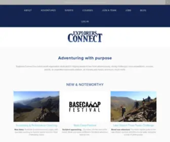 Explorersconnect.com(Explorers Connect) Screenshot