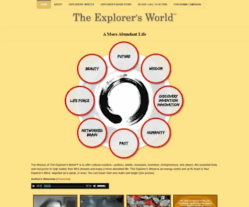 Explorerswheel.com(The Explorers' World) Screenshot