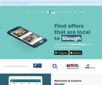 Exploreslough.co.uk(Find offers that are local to Slough) Screenshot