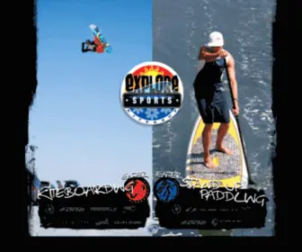 Exploresports.ca(Kiteboarding) Screenshot