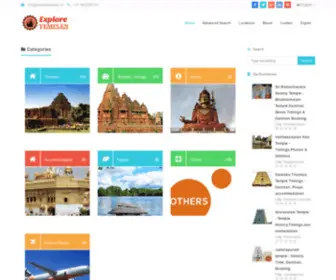 Exploretemples.in(Explore Temples) Screenshot