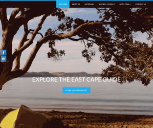 Exploretheeastcape.co.nz(The official website for the 'Explore the East Cape' Guide. Opotiki) Screenshot