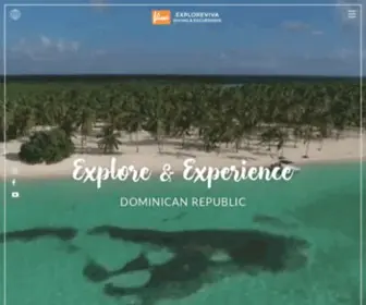 Exploreviva.com(With Explore Viva Diving and Excursions you will explore everything the Dominican Republic and the La Romana) Screenshot