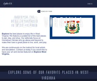 Explorewestvirginia.us(West Virginia) Screenshot