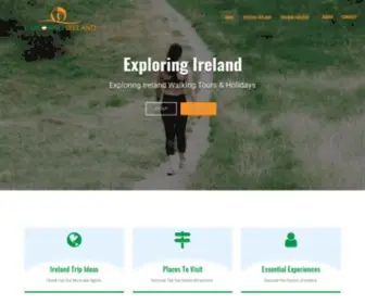 Exploringireland.net(Exploring Ireland Walking Tours) Screenshot