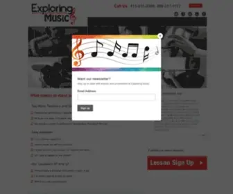 Exploringmusicusa.com(Learn to Love Music) Screenshot