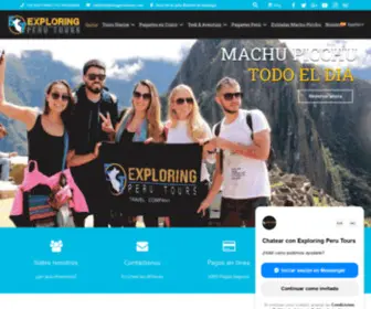 Exploringperutours.com(Exploring Peru Tours Exploring Peru Tours) Screenshot