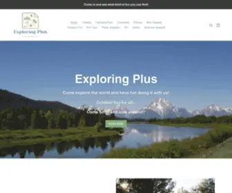 Exploringplus.com(Create an Ecommerce Website and Sell Online) Screenshot