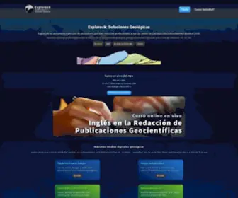 Explorock.com(Soluciones Geológicas) Screenshot