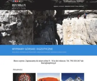 Exploruj.pl(Trekkingi, wyprawy, przygody) Screenshot