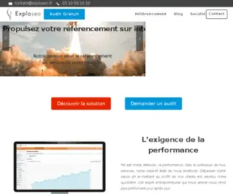 Exploseo.fr(Agence de Référencement sur Internet) Screenshot