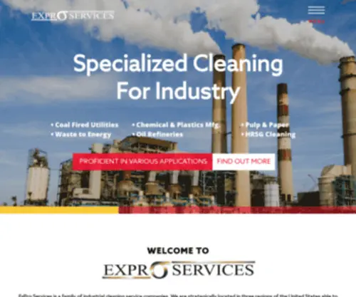 Explosiveprofessionals.com(Industrial Service Group) Screenshot