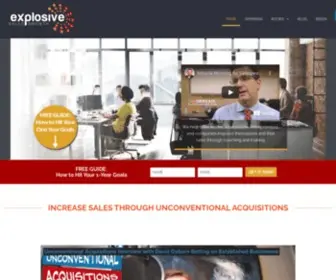 Explosivesalesgrowth.com(Explosive Sales Growth) Screenshot