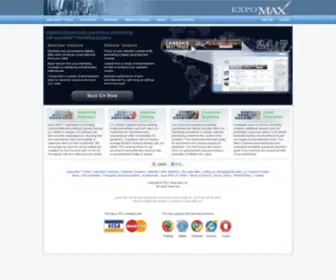 Expo-MAX.com(Expo-MAX Online Advertising Solutions) Screenshot