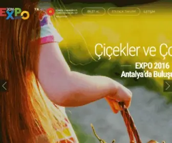 Expo2016Antalya.org.tr(Expo 2016 Antalya) Screenshot