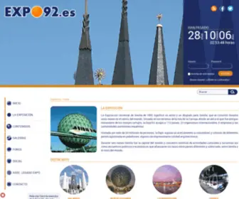 Expo92.es(Web para una Exposición Universal) Screenshot
