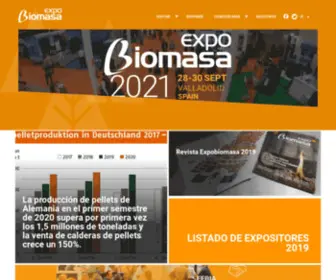 Expobiomasa.com(INICIO) Screenshot