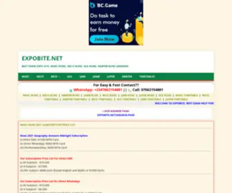 Expobite.net(Best Exam Expo Site) Screenshot