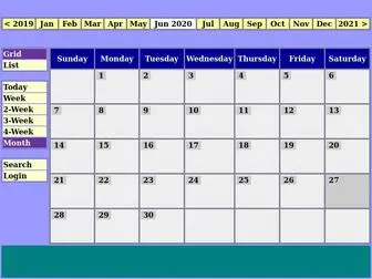 Expocal.com(Calendar) Screenshot