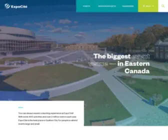 Expocite.com(ExpoCité) Screenshot
