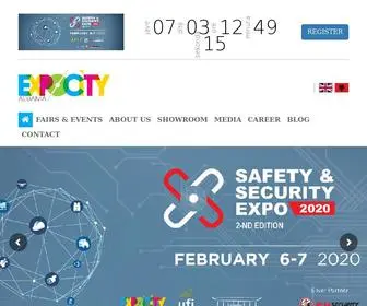 Expocity.al(Expocity Albania) Screenshot