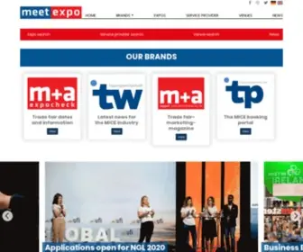 Expodatabase.com(International fairs) Screenshot