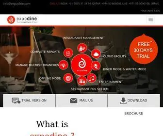 Expodine.com(Restaurant Management System/software & Tablet POS System) Screenshot