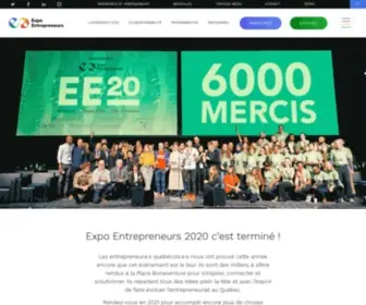 Expoentrepreneurs.com(Expo Entrepreneurs 2022) Screenshot