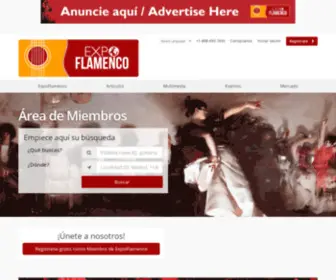 Expoflamenco.info(Miembros del expoflamenco) Screenshot