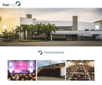 Expofuturo.com(Expofuturo es el Centro de Convenciones y exposiciones de Pereira) Screenshot