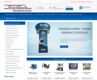 Expogoods.com(At you can buy pop up displays) Screenshot