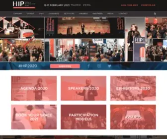 Expohip.com(HIP (Hospitality Innovation Planet)) Screenshot