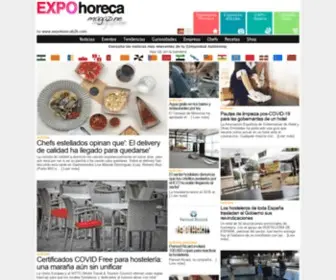 Expohorecamagazine.com(Noticias sector HORECA) Screenshot