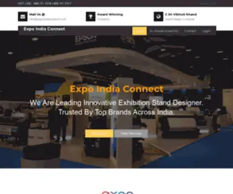 Expoindiaconnect.com(Home Exhibition & Corporate Event Planning Company) Screenshot