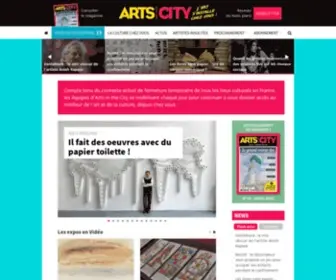 Expointhecity.com(Expositions Paris) Screenshot
