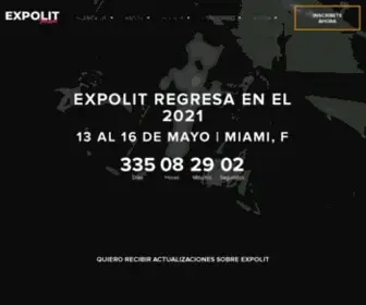 Expolit.com(INSCRÍBETE AHORA Inscríbete Ahora 13 AL 16 DE MAYO) Screenshot